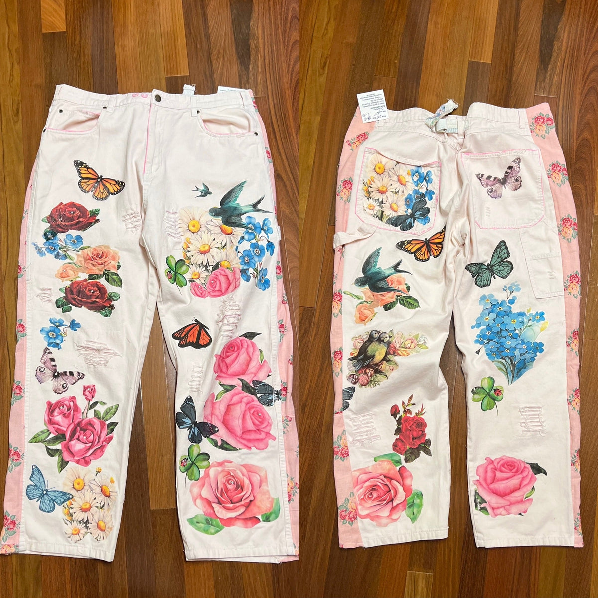 Forget Me Not & Butterfly Wishes Jeans