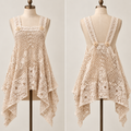 Heirloom Daydream Crochet Lace Pinafore