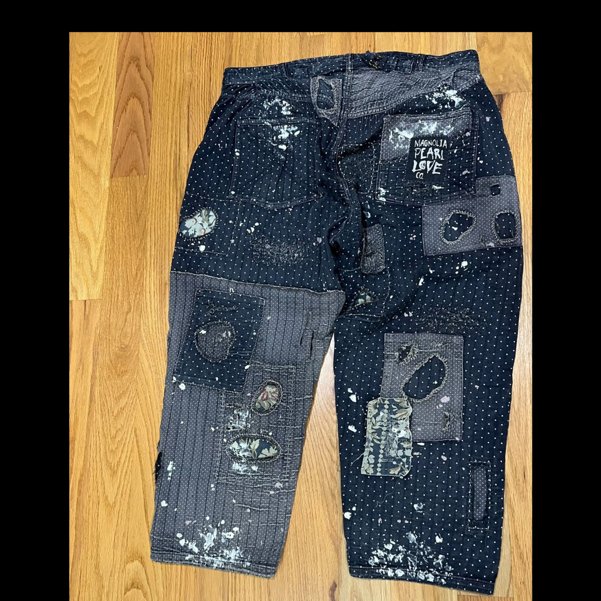 Magnolia Pearl Dot and Floral Miners Pants Cossette