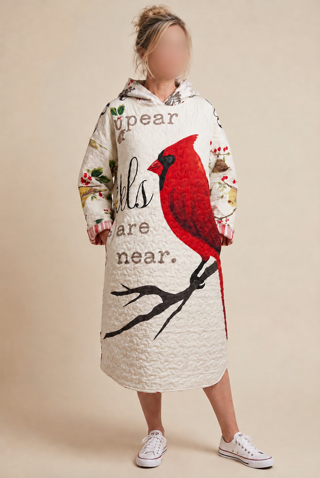 Cardinal Hoodie Dress