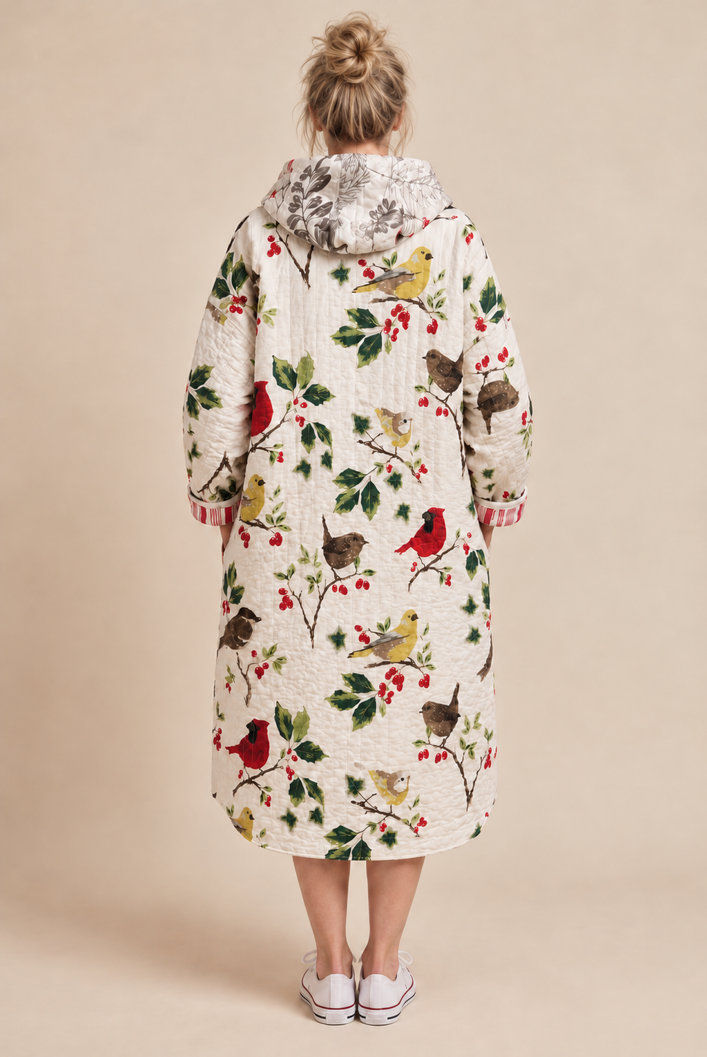 Cardinal Hoodie Dress – Barbara Fuller Clothing