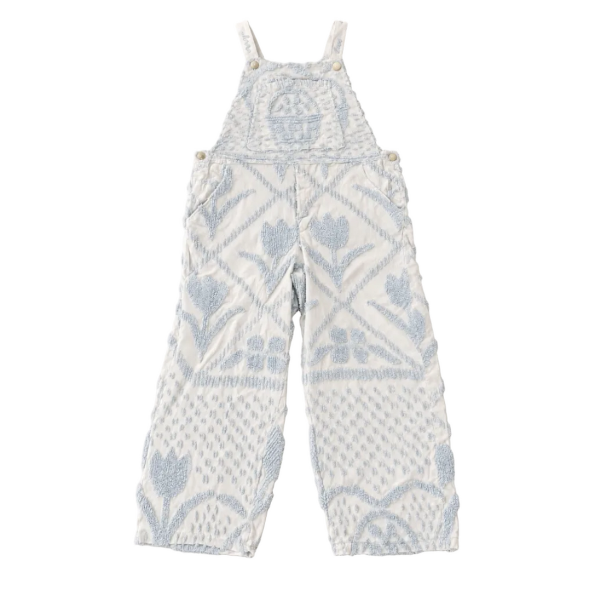 Chenille Garden Tulip Overalls