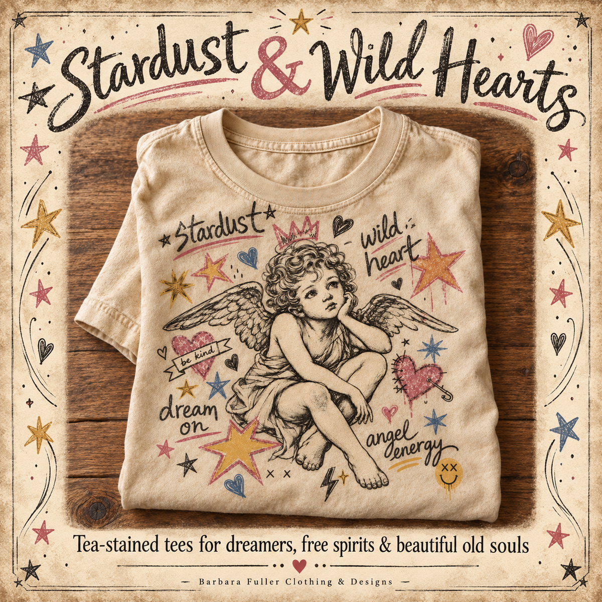 Stardust & Wild Hearts Graffiti Angels