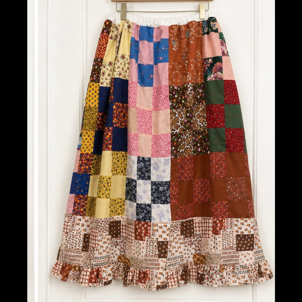 Heirloom Patchwork Sampler Skirt
