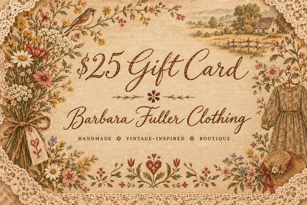 Barbara Fuller Clothing $25 Gift Card